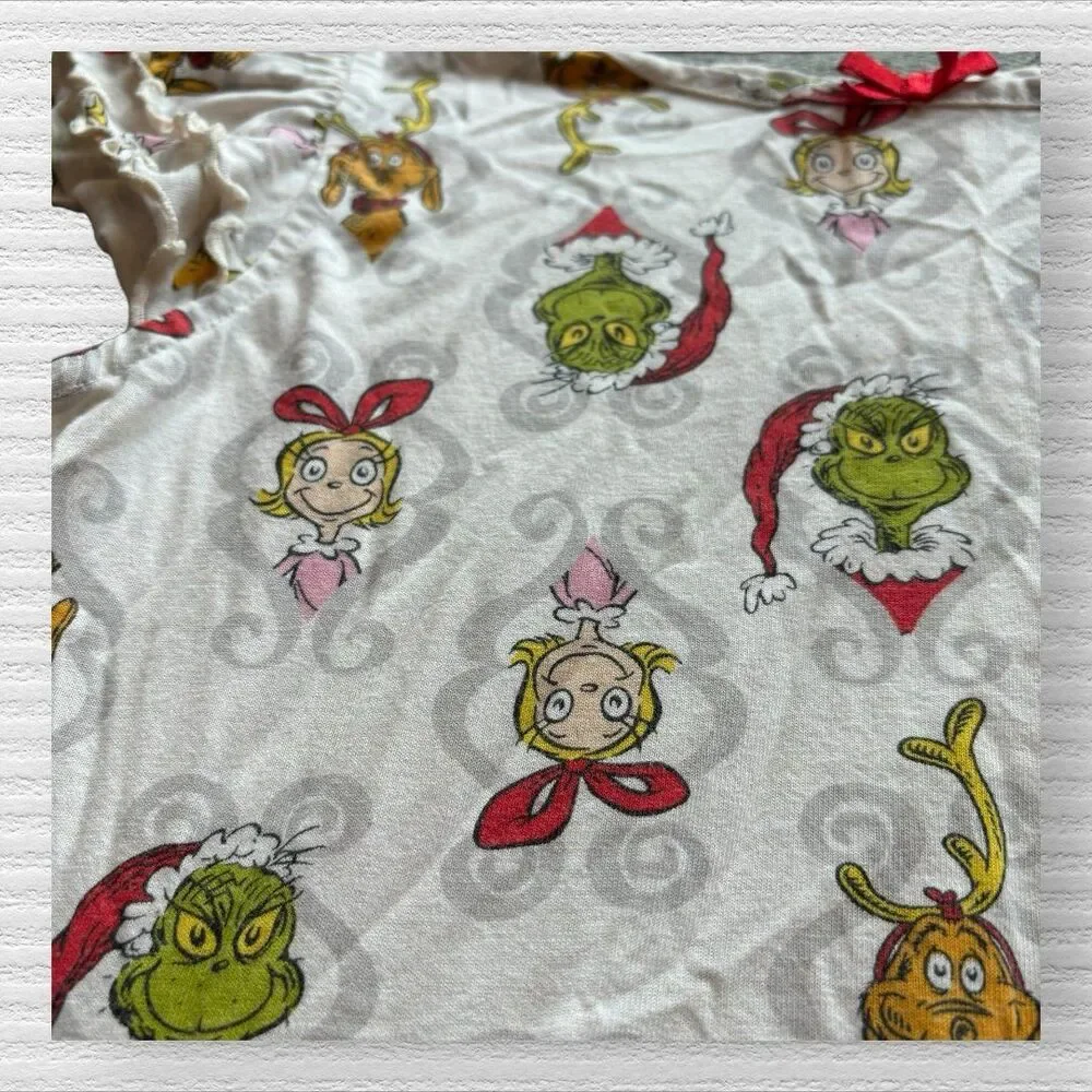 Hanna Andersson 12 The Grinch Dress Gown